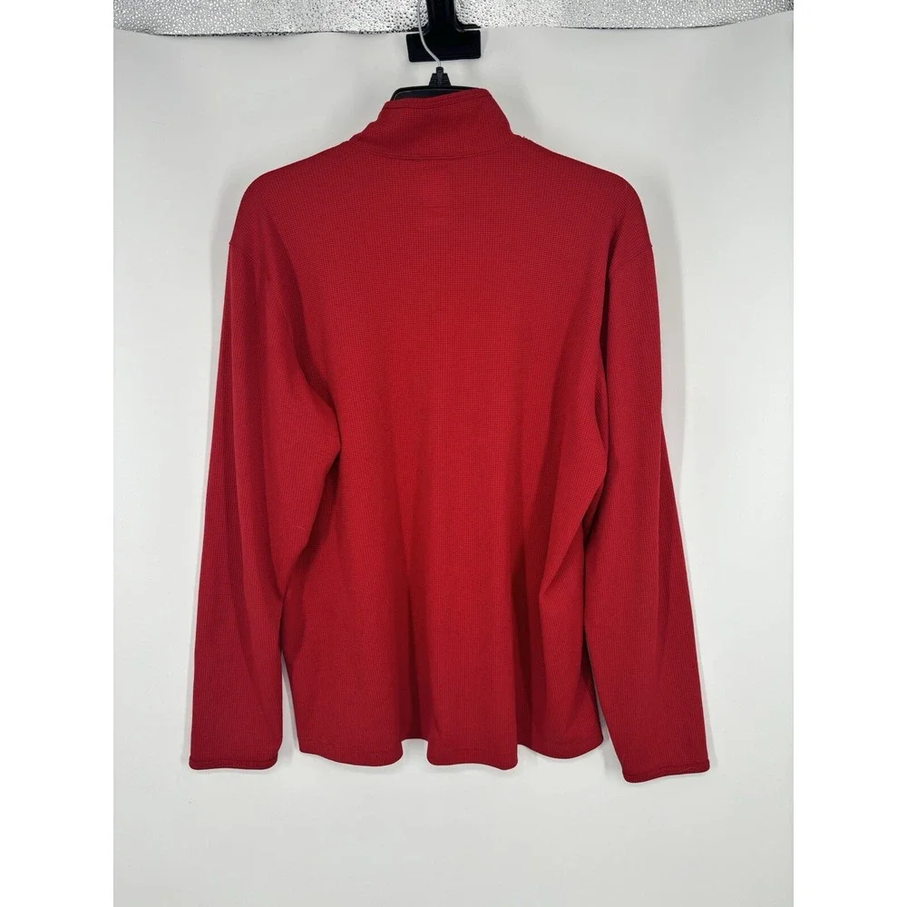 The North Face VaporWick Waffle Knit Thermal‎ 1/4 Zip Pullover Sweatshirt Large